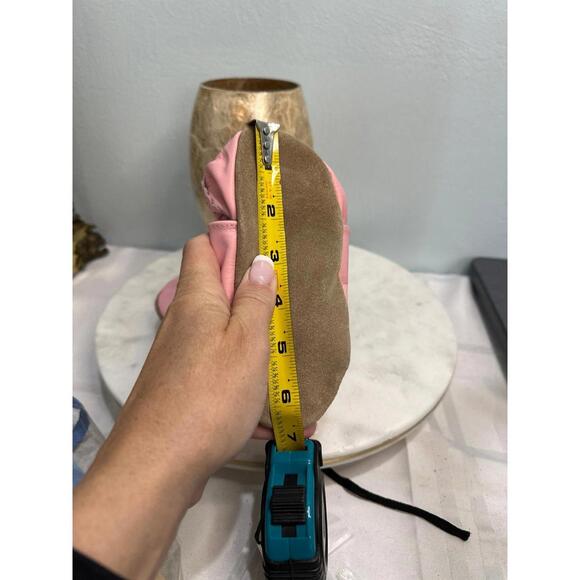 Robeez Leather Shoes Brand New Pink Toddler size 3-4 - Picture 5 of 8